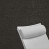 Contoured Outdoor Head Rest Pillow in Spectrum Carbon Sunbrella® Fabric