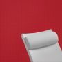 Contoured Outdoor Head Rest Pillow in Spectrum Cherry Sunbrella® Fabric