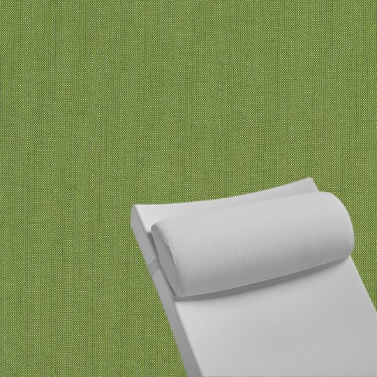 Contoured Outdoor Head Rest Pillow in Spectrum Cilantro Sunbrella® Fabric