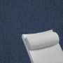 Contoured Outdoor Head Rest Pillow in Spectrum Indigo Sunbrella® Fabric