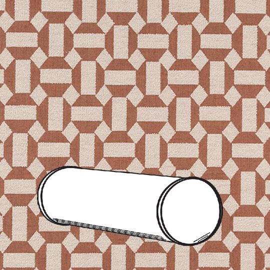 Sunbrella® Outdoor Bolster Pillow | Custom Cylindrical Patio Pillow