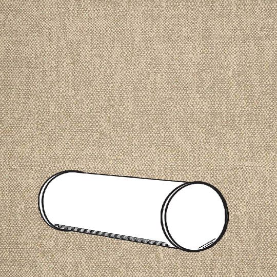 Sunbrella® Outdoor Bolster Pillow | Custom Cylindrical Patio Pillow