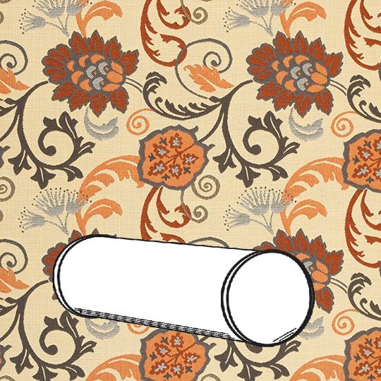 Sunbrella® Outdoor Bolster Pillow | Custom Cylindrical Patio Pillow
