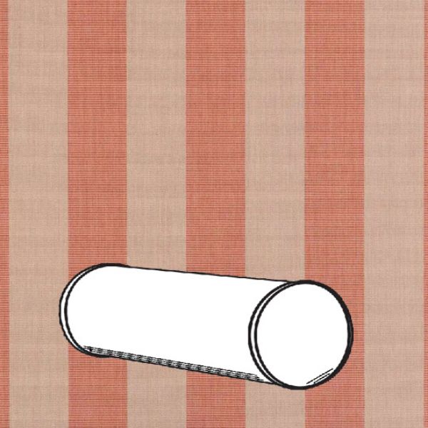 Sunbrella® Outdoor Bolster Pillow | Custom Cylindrical Patio Pillow