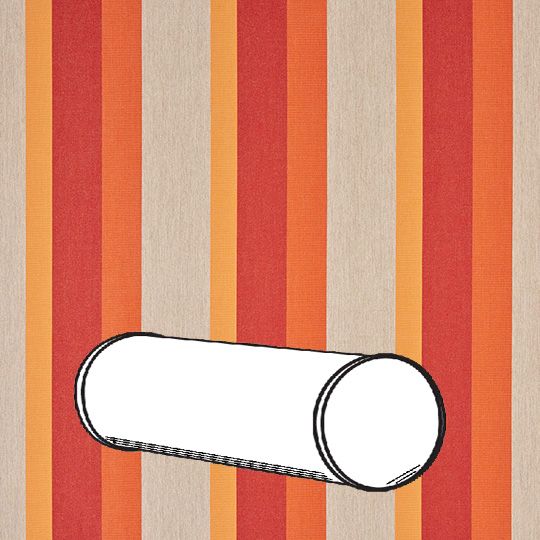 Sunbrella® Outdoor Bolster Pillow | Custom Cylindrical Patio Pillow