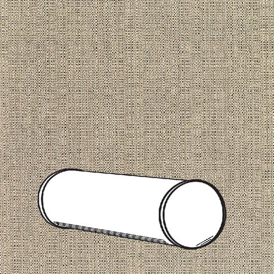 Sunbrella® Outdoor Bolster Pillow | Custom Cylindrical Patio Pillow