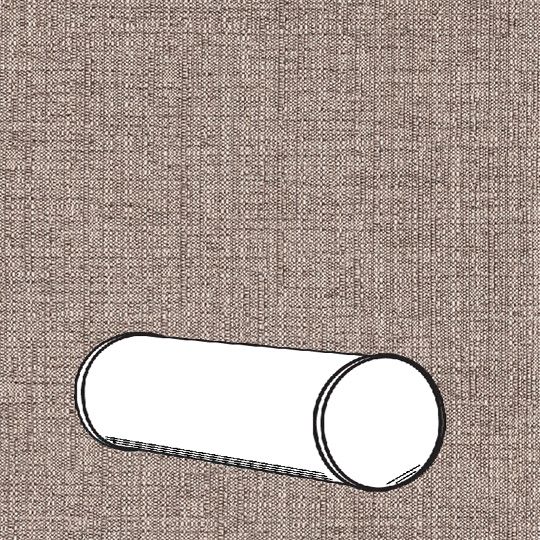 Sunbrella® Outdoor Bolster Pillow | Custom Cylindrical Patio Pillow