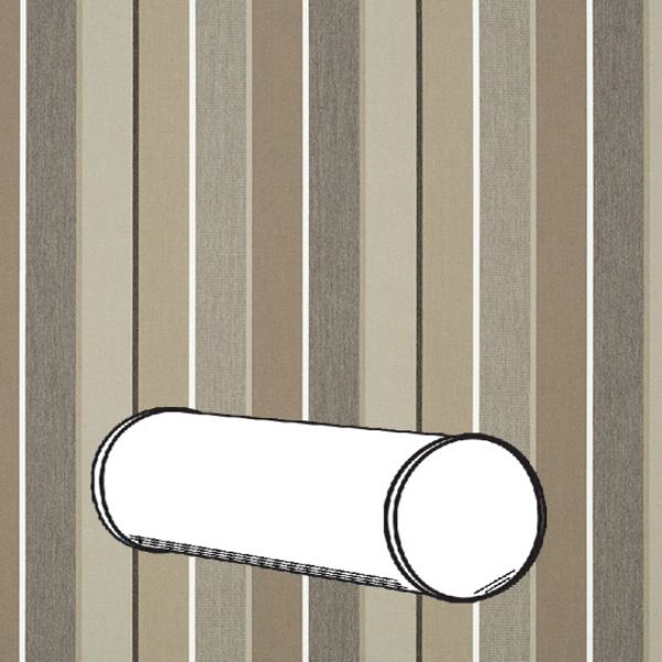 Sunbrella® Outdoor Bolster Pillow | Custom Cylindrical Patio Pillow