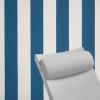 Contoured Outdoor Head Rest Pillow in Cabana Regatta Sunbrella® Fabric