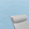 Contoured Outdoor Head Rest Pillow in Canvas Air Blue Sunbrella® Fabric