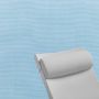 Contoured Outdoor Head Rest Pillow in Canvas Air Blue Sunbrella® Fabric