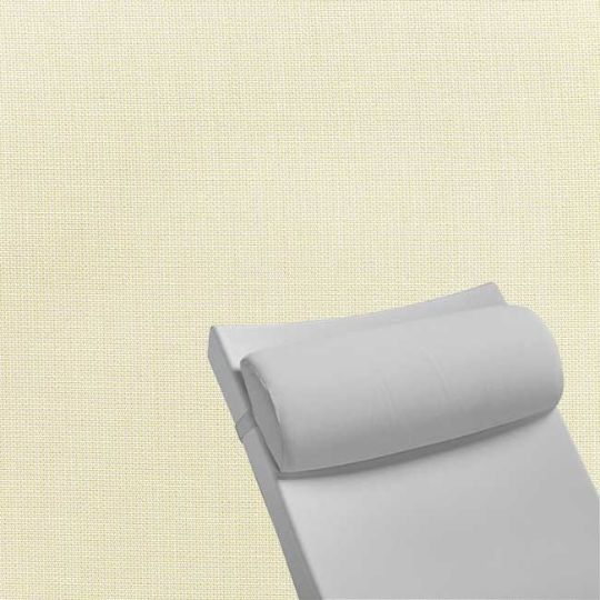 Contoured Outdoor Head Rest Pillow in Canvas Birds Eye Sunbrella® Fabric