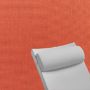 Contoured Outdoor Head Rest Pillow in Canvas Brick Sunbrella® Fabric