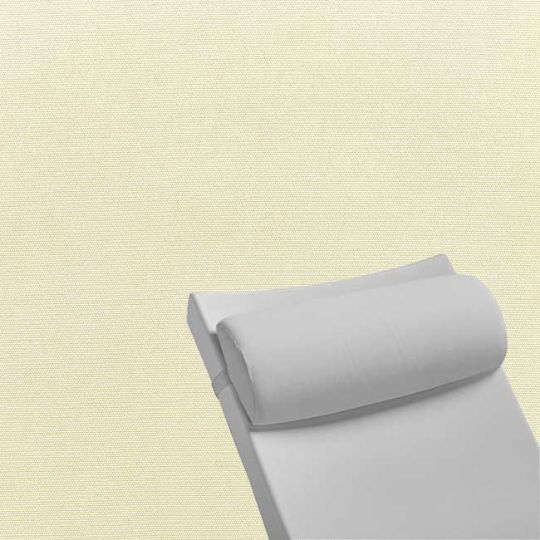 Contoured Outdoor Head Rest Pillow in Canvas Canvas Sunbrella® Fabric