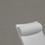 Contoured Outdoor Head Rest Pillow in Canvas Charcoal Sunbrella® Fabric