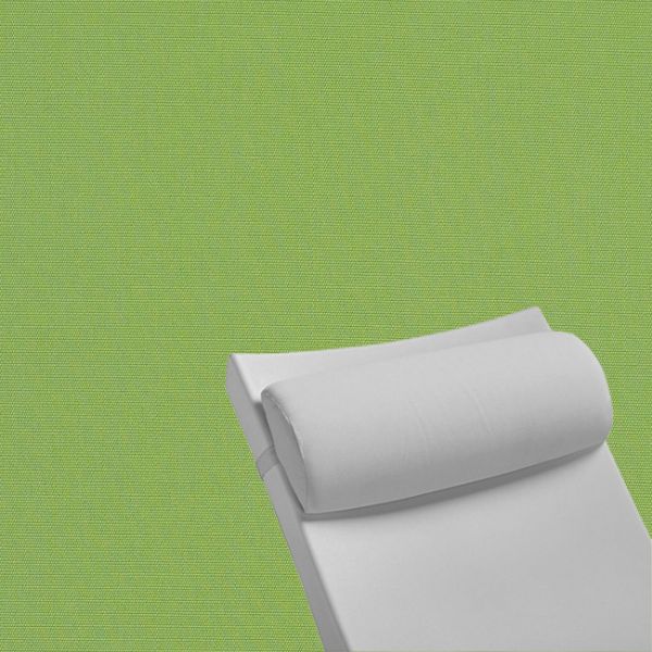 Contoured Outdoor Head Rest Pillow in Canvas Ginkgo Sunbrella® Fabric