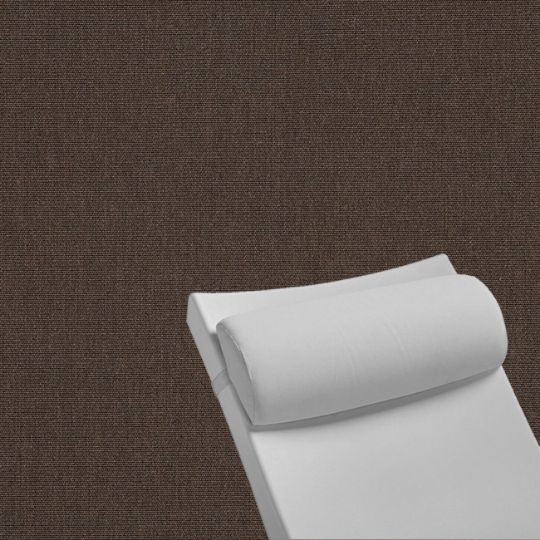 Contoured Outdoor Head Rest Pillow in Canvas Java Sunbrella® Fabric