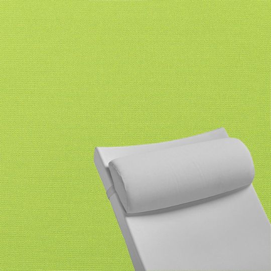 Contoured Outdoor Head Rest Pillow in Canvas Macaw Sunbrella® Fabric