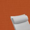 Contoured Outdoor Head Rest Pillow in Canvas Rust Sunbrella® Fabric