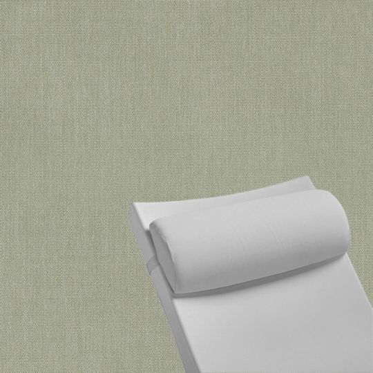 Contoured Outdoor Head Rest Pillow in Canvas Seasalt Sunbrella® Fabric
