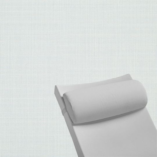 Contoured Outdoor Head Rest Pillow in Canvas Skyline  Sunbrella® Fabric