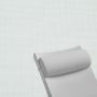 Contoured Outdoor Head Rest Pillow in Canvas Skyline  Sunbrella® Fabric