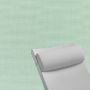 Contoured Outdoor Head Rest Pillow in Canvas Spa  Sunbrella® Fabric