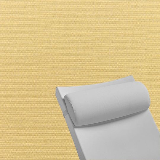 Contoured Outdoor Head Rest Pillow in Canvas Wheat Sunbrella® Fabric
