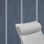 Contoured Outdoor Head Rest Pillow in Equal Ink Sunbrella® Fabric