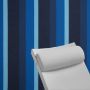 Contoured Outdoor Head Rest Pillow in Gateway Indigo Sunbrella® Fabric