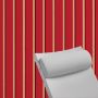 Contoured Outdoor Head Rest Pillow in Harwood Crimson Sunbrella® Fabric