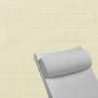 Contoured Outdoor Head Rest Pillow in Linen Canvas Sunbrella® Fabric