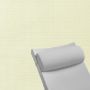 Contoured Outdoor Head Rest Pillow in Linen Natural Sunbrella® Fabric