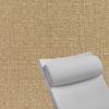 Contoured Outdoor Head Rest Pillow in Linen Sesame Sunbrella® Fabric
