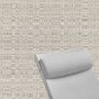 Contoured Outdoor Head Rest Pillow in Linen Silver Sunbrella® Fabric