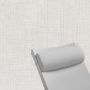 Contoured Outdoor Head Rest Pillow in Marvel Cloud Sunbrella® Fabric