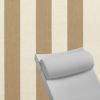 Contoured Outdoor Head Rest Pillow in Maxim Heather Beige Sunbrella® Fabric