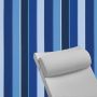 Contoured Outdoor Head Rest Pillow in Milano Cobalt Sunbrella® Fabric