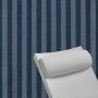 Contoured Outdoor Head Rest Pillow in Sail Away Denim Sunbrella® Fabric