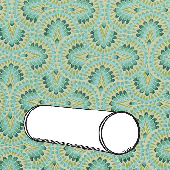 Sunbrella® Outdoor Bolster Pillow | Custom Cylindrical Patio Pillow