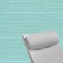 Contoured Outdoor Head Rest Pillow in Dupione Celeste Sunbrella® Fabric