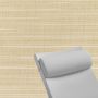 Contoured Outdoor Head Rest Pillow in Dupione Sand Sunbrella® Fabric