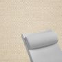 Contoured Outdoor Head Rest Pillow in Action Linen Sunbrella® Fabric
