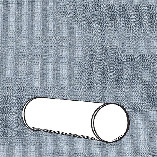 Sunbrella® Outdoor Bolster Pillow | Custom Cylindrical Patio Pillow
