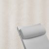 Contoured Outdoor Head Rest Pillow in Clock Out Cloud Sunbrella® Fabric