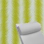 Contoured Outdoor Head Rest Pillow in Clock Out Frond Sunbrella® Fabric
