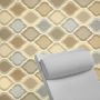 Contoured Outdoor Head Rest Pillow in Empire Dove Sunbrella® Fabric