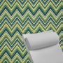 Contoured Outdoor Head Rest Pillow in Fischer Lagoon Sunbrella® Fabric
