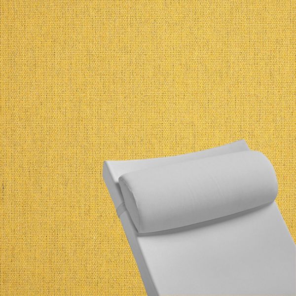 Contoured Outdoor Head Rest Pillow in Heritage Dijon Sunbrella® Fabric