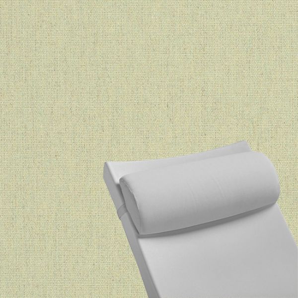 Contoured Outdoor Head Rest Pillow in Heritage Moss Sunbrella® Fabric